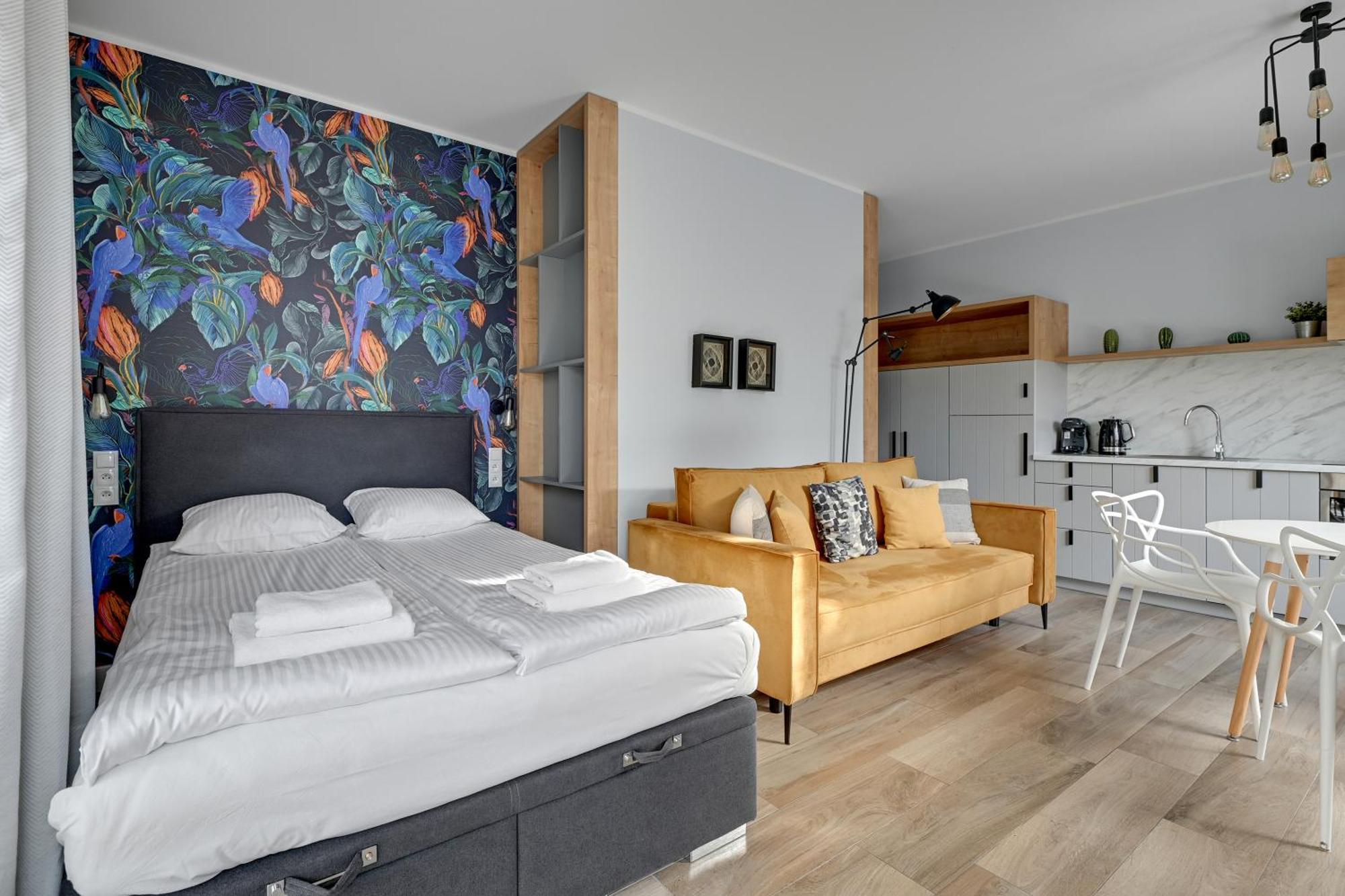 Bursztynowa - Apartamenty Przy Plazy Гданьск Экстерьер фото