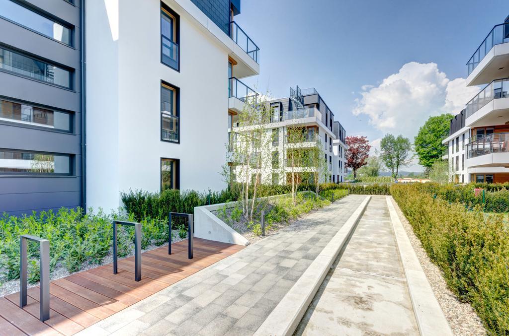 Bursztynowa - Apartamenty Przy Plazy Гданьск Экстерьер фото